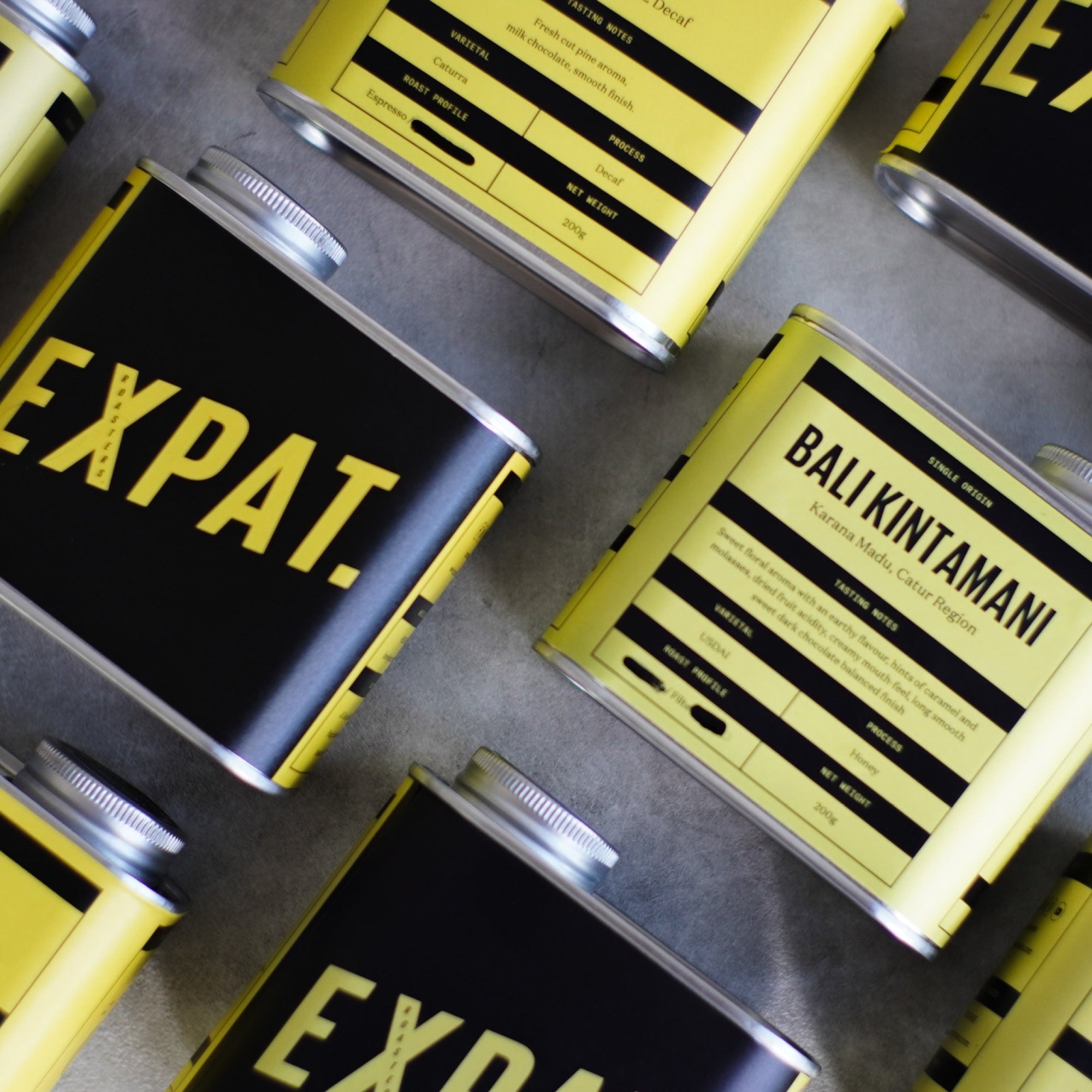 Expat. Roasters logo