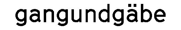 gangundgäbe logo