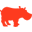 Kiss the Hippo Coffee logo