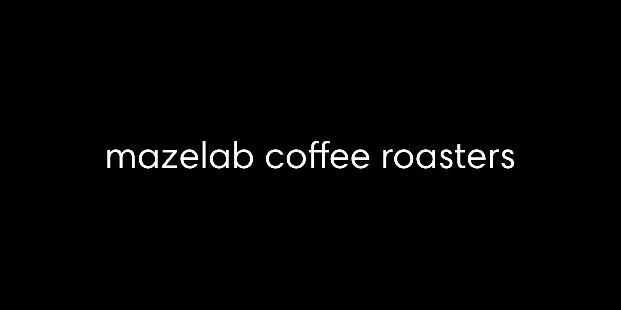 Mazelab Coffee logo