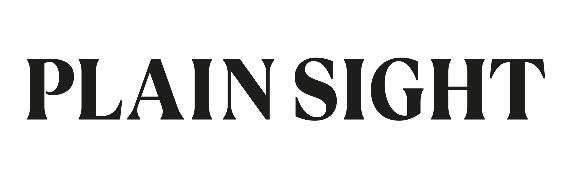 Plain Sight Coffee Roasters logo