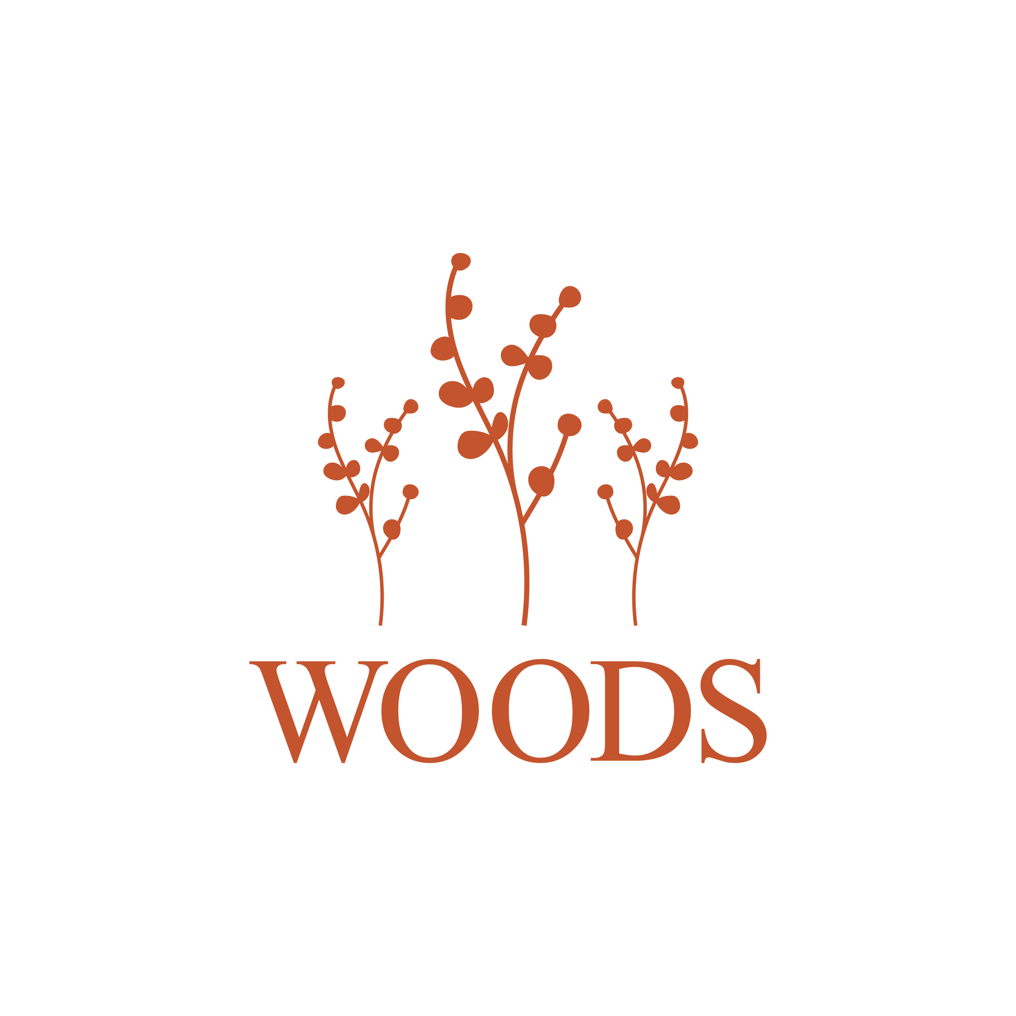 WOODS Roastery logo